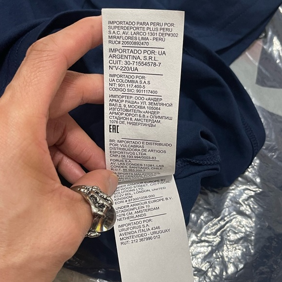 NWT Men’s Size Small Under Armour UA Boxed Logo Quick-dry T-shirt In Academy Red - Picture 15 of 15